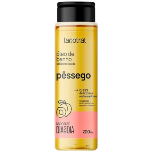 SABONETE OLEO DE BANHO PESSEGO DIA A DIA 200ML LABOTRAT