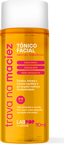 TONICO FACIAL TRAVA NA MACIEZ 110ML LABPOP