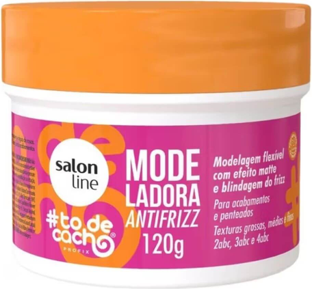 PASTA MODEL SALON LINE TODECACHO ANTIFRIZZ 120G