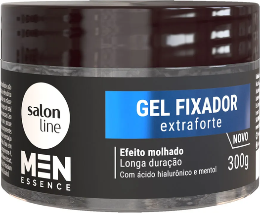 GEL FIX SALON LINE MEN FIXACAO EXTRA FORTE 300G