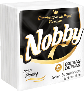 GUARDANAPO MESA FS NOBBY 21CM X 22CM C/50 FLS