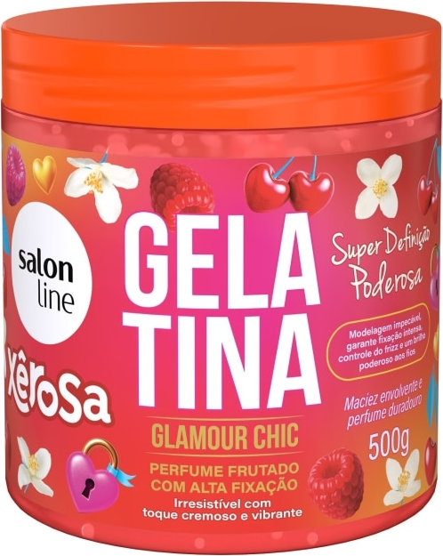 GELATINA SALON LINE XEROSA GLAMOUR CHIC 500G