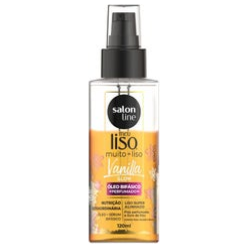 OLEO CAPILAR SALON LINE MEU LISO VANILLA GLOW MUITO+LISO 120ML