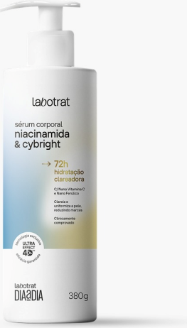 SERUM CORPORAL NIACINAMIDA E CYBRIGTH DIA A DIA 380G LABOTRAT