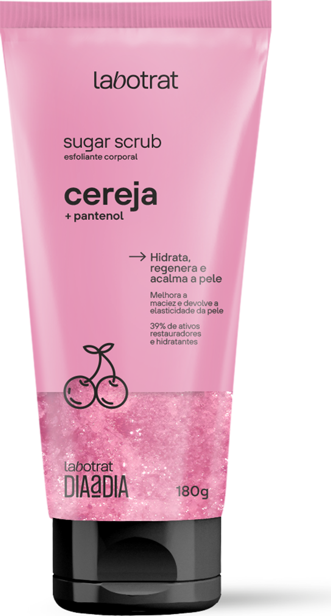SUGAR SCRUB CEREJA DIA A DIA 180G LABOTRAT