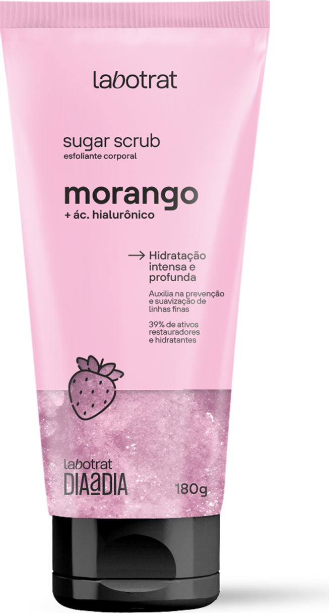 SUGAR SCRUB MORANGO DIA A DIA 180G LABOTRAT