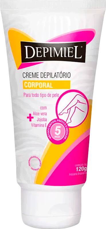 CREME DEPIMIEL CORPO 120G TODOS TIPOS DE PELE