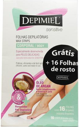 FOLHA DEPIMIEL CORPO 16 FOLHAS SENSITIVE