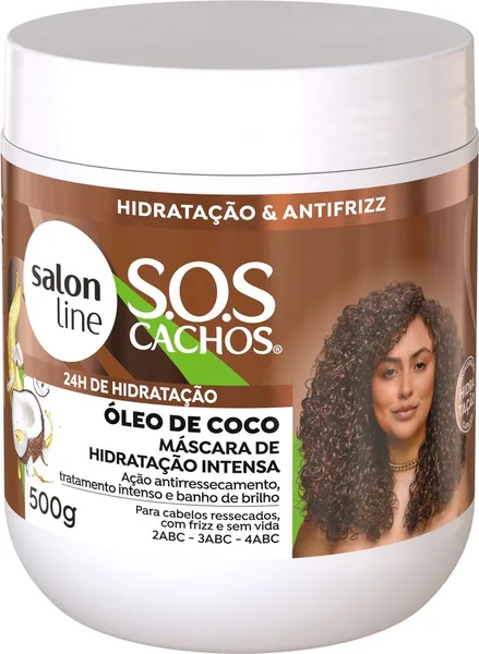 MASC TRAT SALON LINE OLEO DE COCO 500G