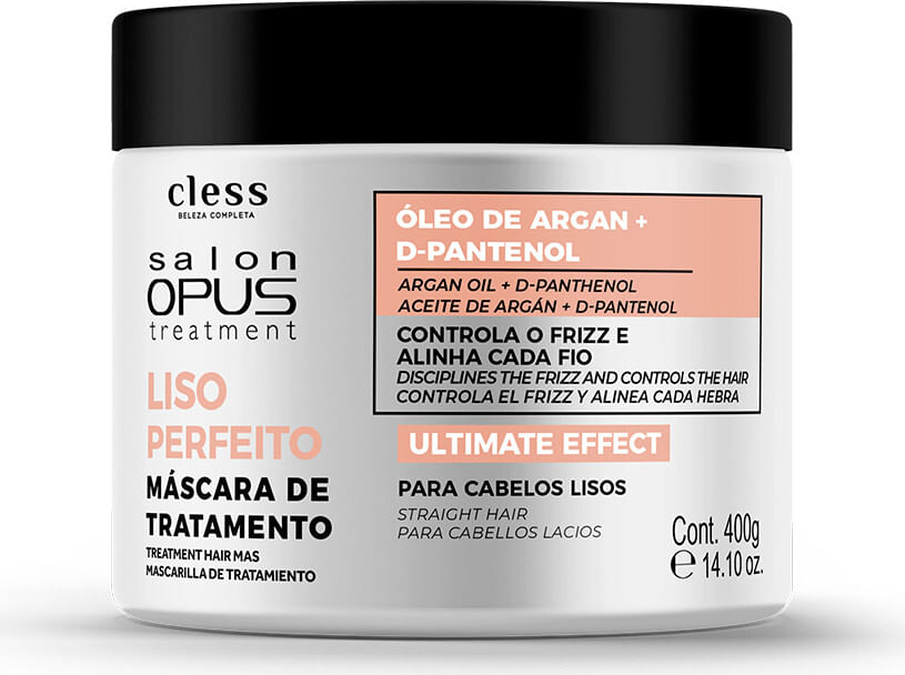 MASC TRAT SALON OPUS LISO PERFEITO 400G