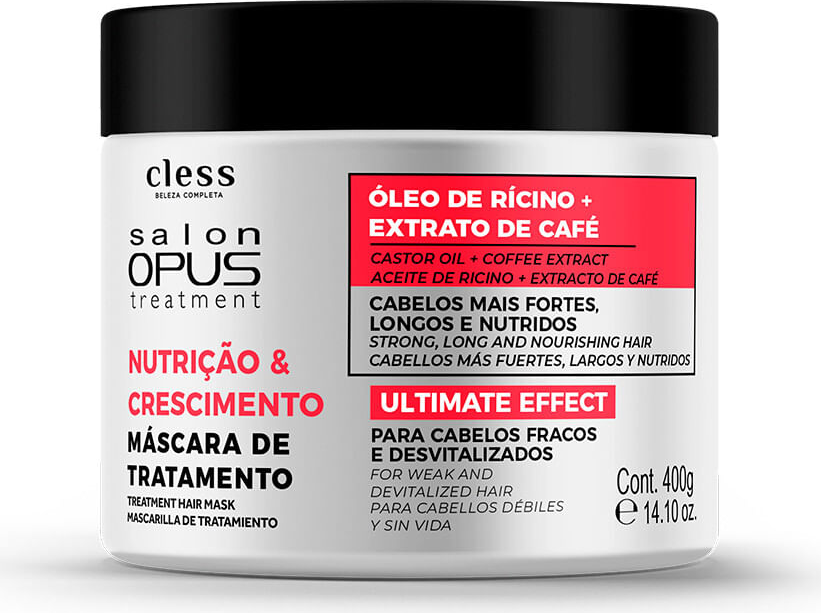 MASC TRAT SALON OPUS NUTRIÇÃO E CRESCIMENTO 400G