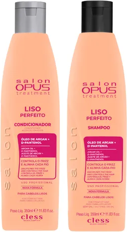 KIT SALON OPUS SH E COND LISO PERFEITO 350+250ML