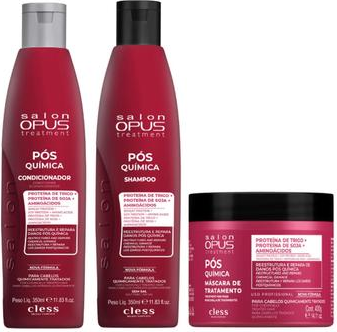 KIT SALON OPUS SH E COND POS QUIMICA 350+250ML