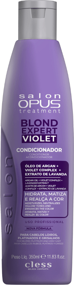 COND SALON OPUS BLOND EXPERT VIOLET 350ML DESAMARELADOR