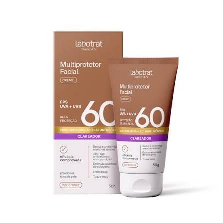 MULTIPROTETOR FACIAL CREME BRONZE FPS 60 50G