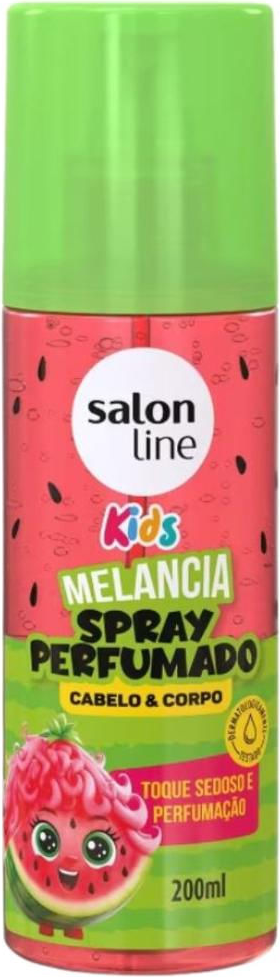 SPRAY PERFUMADO SALON LINE KIDS MELANCIA 200ML CABELO E CORPO