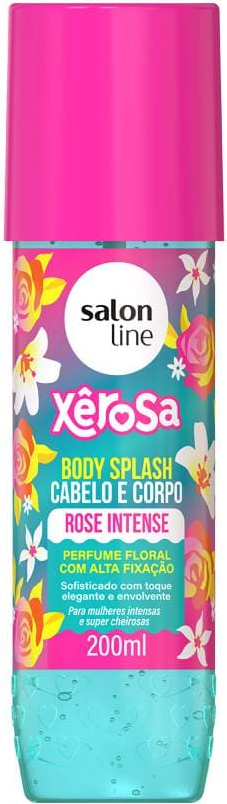 BODY SPLASH SALON LINE XEROSA ROSE INTENSE 200ML