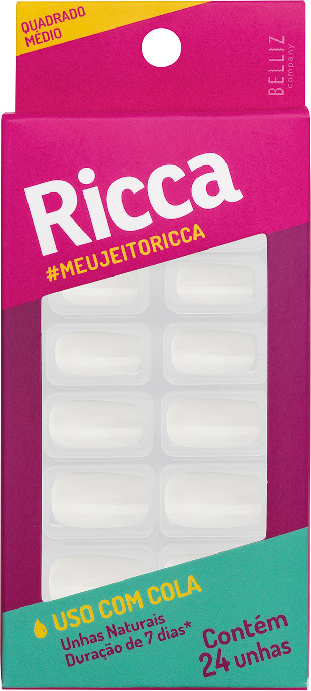 UNHAS RICCA NATURAIS QUADRADO MEDIO