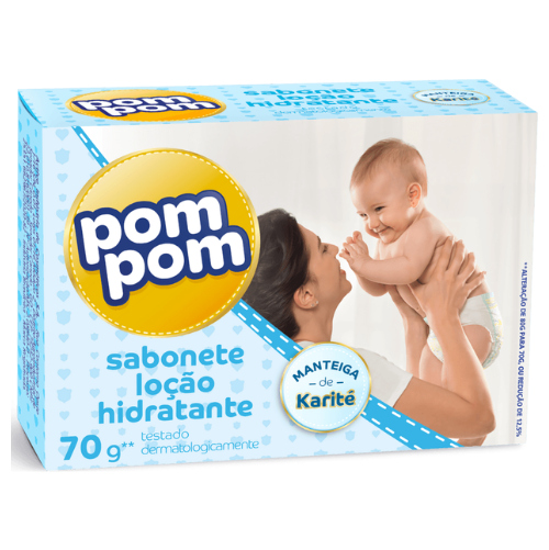SAB INF POM POM 70G HIDRATANTE