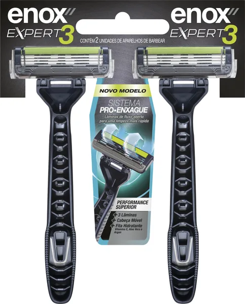 AP BARBEAR ENOX 3 LAMINAS C/2 UNIDADES