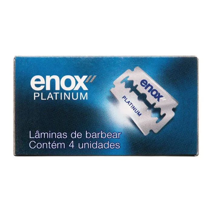 LAMINA BARBEAR ENOX PLATINUN C/10 UNIDADES