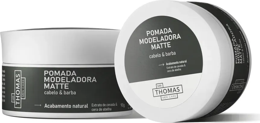 CREME MODELADOR EFEITO MATTE 90G MR THOMAS