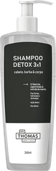 SHAMPOO DETOX 3X1 240ML MR THOMAS