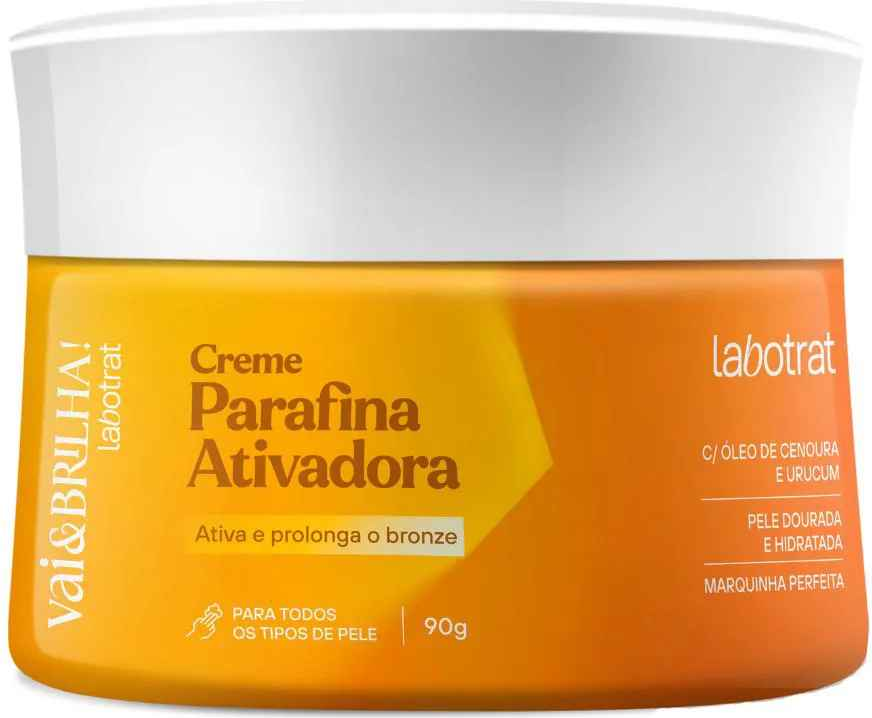 CREME PARAFINA ATIVADORA VAI&BRILHA 90G LABOTRAT