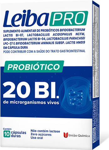 LEIBA PRO CX 10 CAPS UNIAO QUIMICA