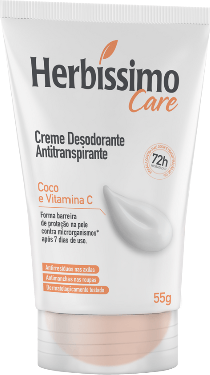 DES HERBISSIMO CREME COCO E VITAMINA C 55G