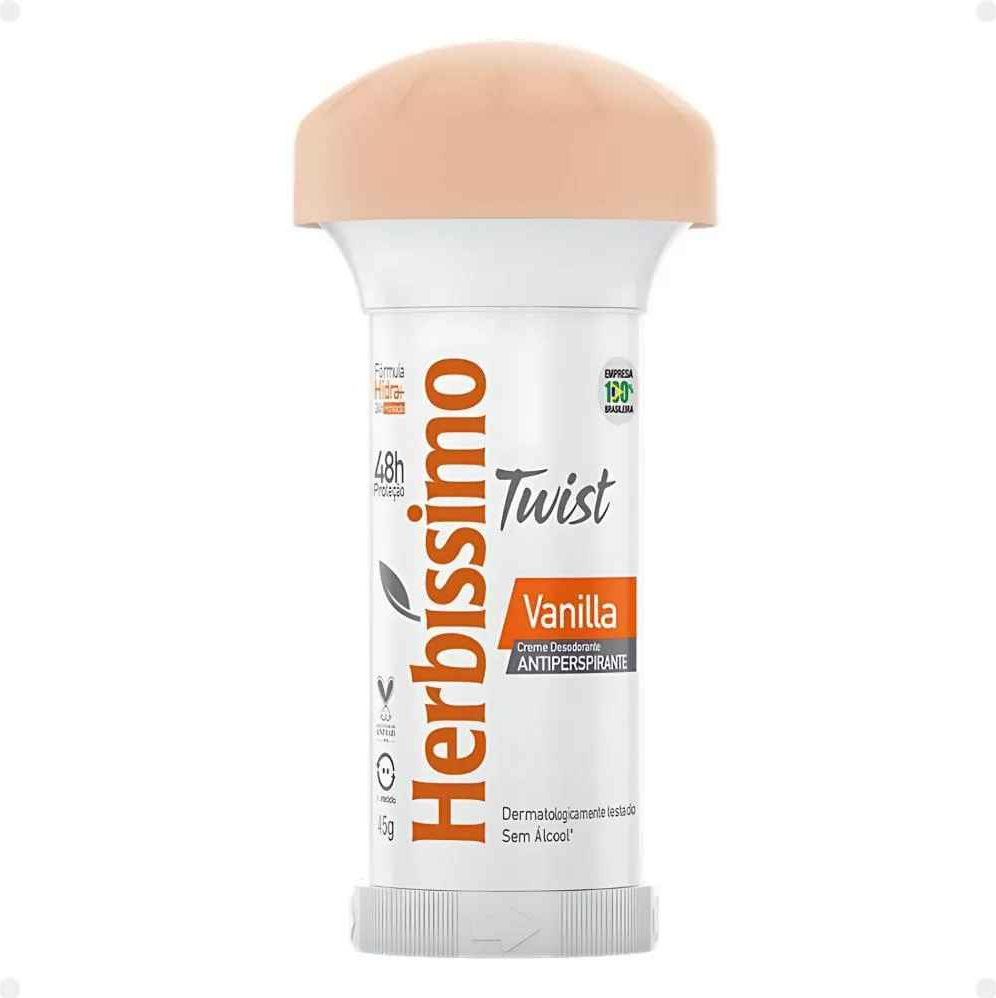 DESOD HERBISSIMO STICK TWIST VANILLA 45G