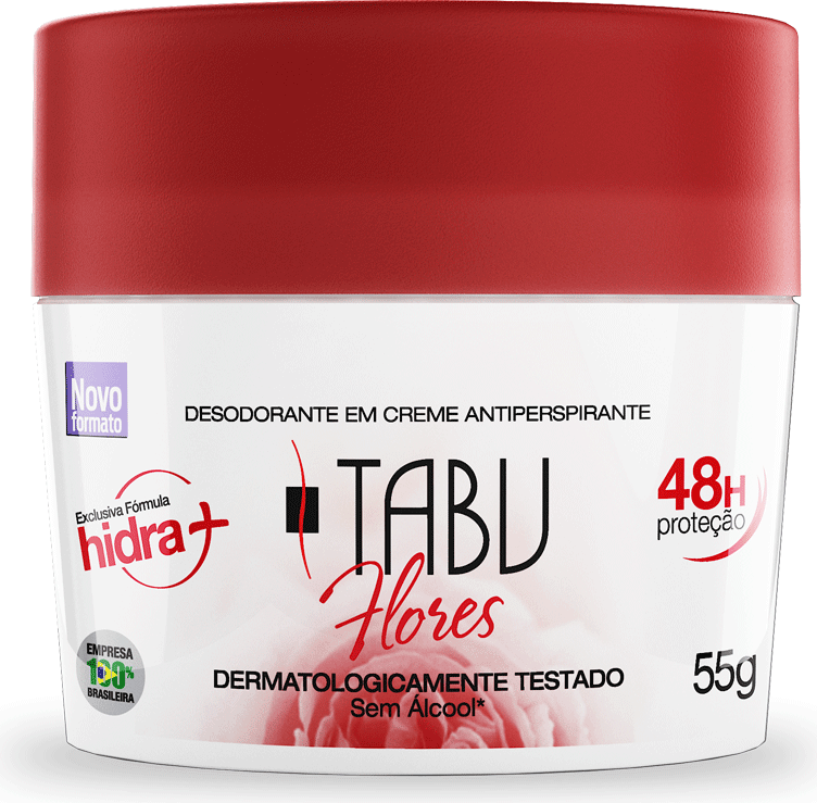 DESOD TABU CREME FLORES 55G