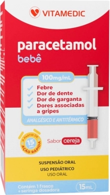 PARACETAMOL 140MG 15ML VITAMEDIC