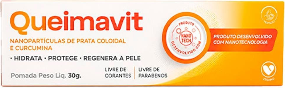 QUEIMAVIT POMADAC/ 30G VITAMEDIC