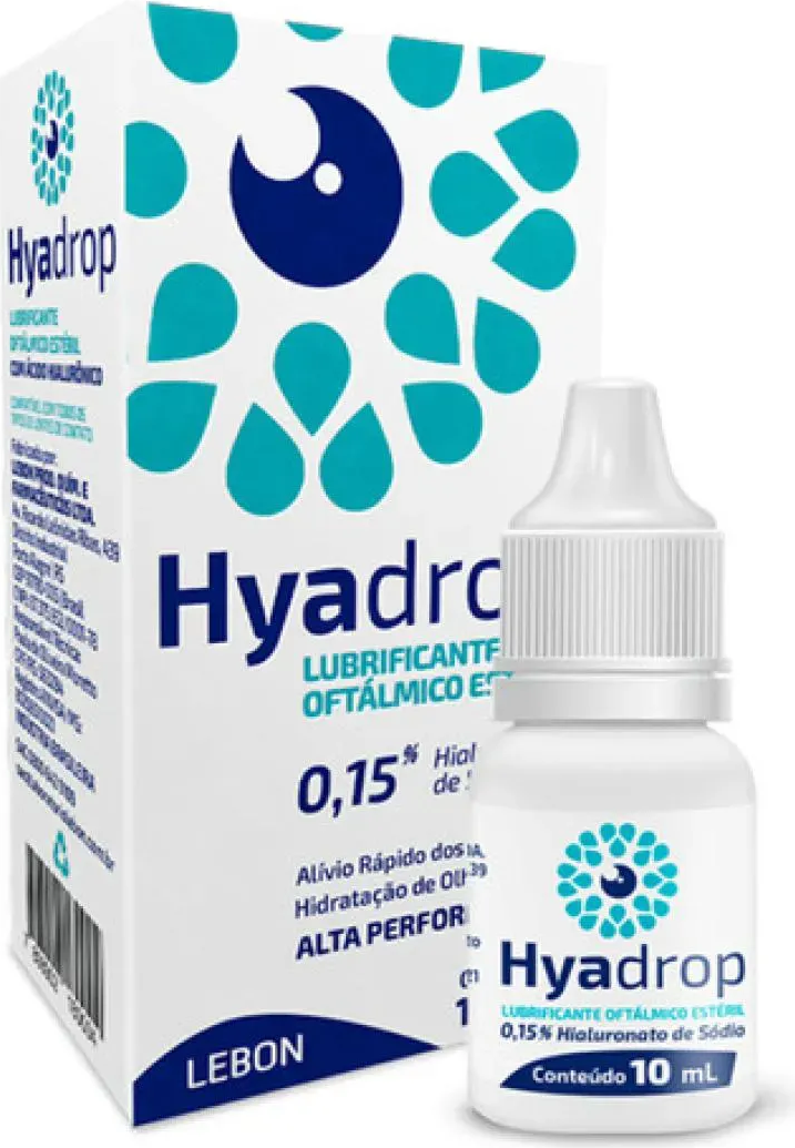 HYDROP LEBON LUBRIFICANTE OFTÁLMICO ESTÉRIL 10ML