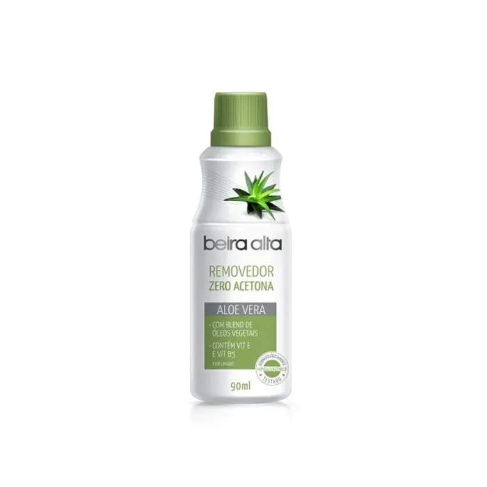 REMOVEDOR BEIRA ALTA S/ ACETONA ALOE VERA 90ML