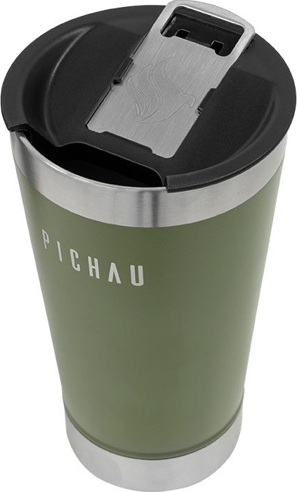 BRINDE COPO TERMICO PICHAU HYDRA HR100 473ML VERDE