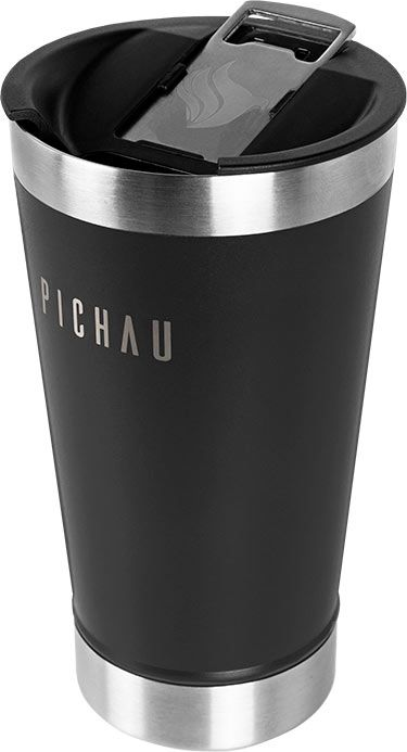 BRINDE COPO TERMICO PICHAU HYDRA HR100 473ML PRETO