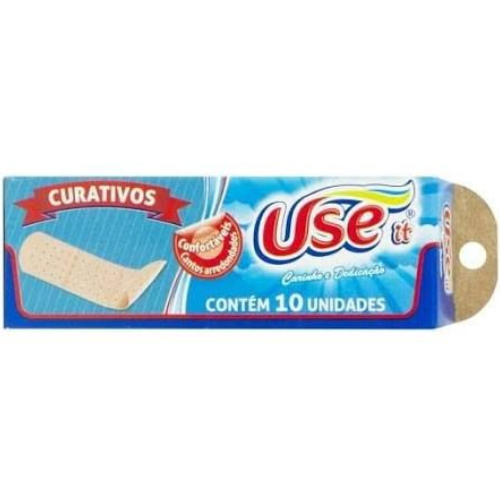 CURATIVO USE IT TRASNPARENTE C/10