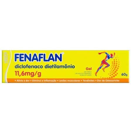 DICLOF DIETILAMONIO 10MG GEL 60G  - FENAFLAN -  TEUTO