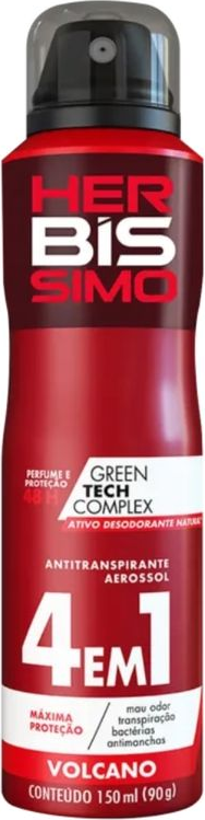 DEO AERO ANT HERB MEN 150ML VOLCANO