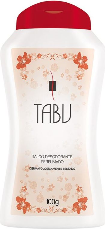 TALCO PERFUMADO TABU TRADICIONAL 100G