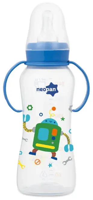 MAMAD. DECORADA NEOPAN STD CONV. COM ALÇA 250ML - AZUL