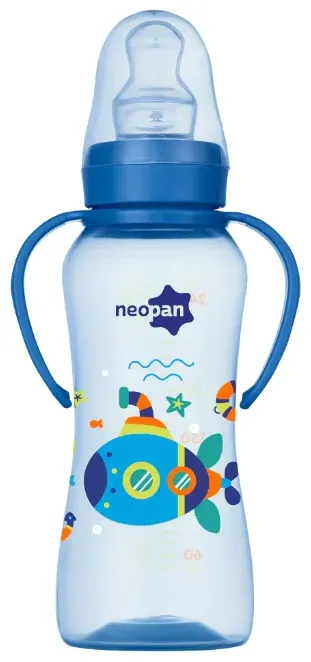MAMAD. CRIATIVA NEOPAN STD ORTO. COM ALÇA 250ML - AZUL