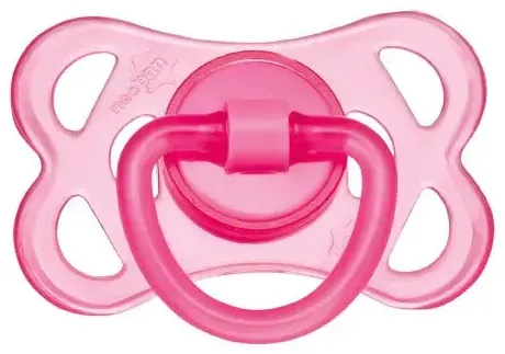 CHUPETA NEOPAN BORBOLETA NEON CONV. TAM.2 - ROSA