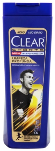 SH CLEAR MEN ANTIC LIMPEZA PROFUNDA 200ML