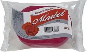 SAB GLICERINA MARBOT ROSAS 100G