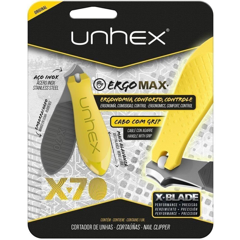 CORT UNHA UNHEX X70 AMARELO