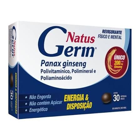 NATUS GERIN POLIVIT+POLIMINERAIS 30CAPS