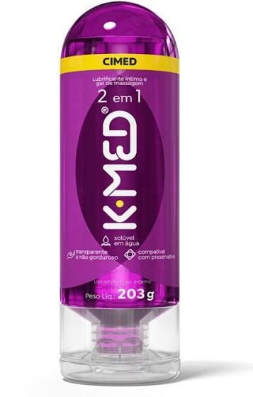 LUB K MED 2EM 1 GEL LUBRIFICANTE 200ML CIMED